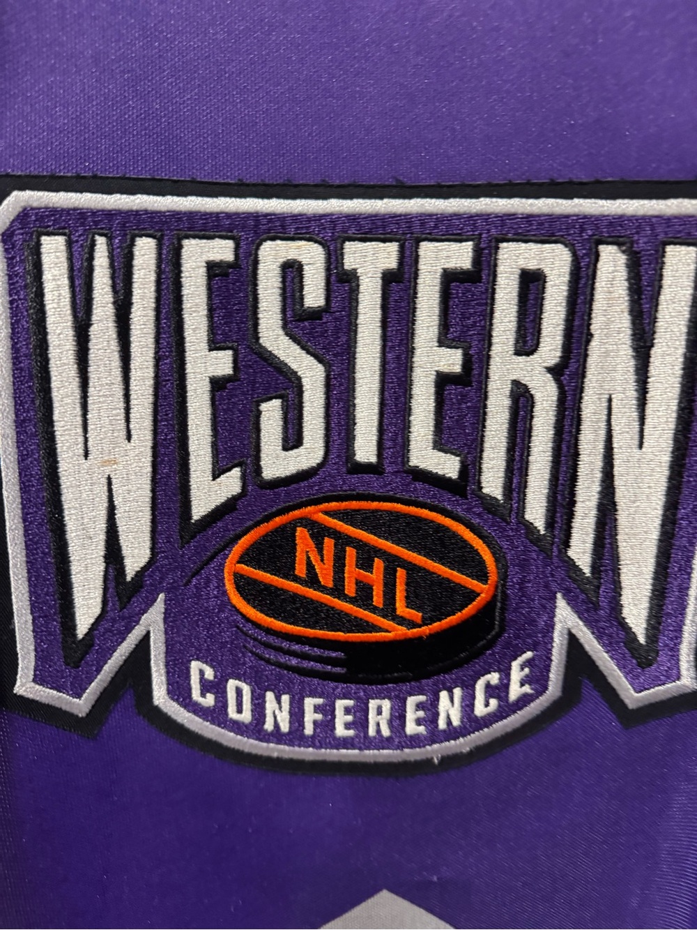 Vintage CCM NHL Western Conference All-Star Hockey Jersey Made in Canada Size XL - Picture 3 of 8